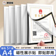 眼鏡猴A4磁性展示貼免打孔營(yíng)業(yè)執照正本框副本保護套文件框獎狀海報兒童展示公告欄通知磁貼 銀色 5個(gè)裝