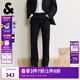 杰克·瓊斯（JACK&JONES）25年男裝秋季黑色牛仔褲男903直筒休閑長(cháng)褲萊賽爾親膚微彈男褲子 A15黑色牛仔 31 175 W31/L30