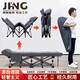 喆湘德國(guó)品質(zhì)辦公室午睡神器躺椅簡(jiǎn)易便攜陪護(hù)折疊床行軍床單人床午休 棉麻款 圓管175*60cm【床墊一體】+側(cè)袋