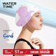 WATERTIME/水川 游泳帽女士防水不勒頭長發(fā)專用可愛韓國日系大號護耳她的貓