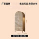 日式藤編衣柜儲(chǔ)物民宿環(huán)保詫寂風(fēng)雙門復(fù)古免安裝藝術(shù)臥室落地衣櫥 雙門衣柜【原木色】質(zhì)保15年