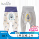 歡喜小熊6個(gè)月-3歲嬰兒褲子寶寶秋季高腰護(hù)肚大屁屁褲新生兒春秋大pp褲