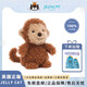 Jellycat英國(guó)jellycat卷毛小狗豬羊貓咪蛇毛絨玩偶公仔布娃娃玩具送禮 Little小猴子【18cm】
