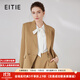 愛(ài)特愛(ài)（EITIE）通勤顯瘦收腰休閑小西裝女裝春季新款西服外套A2403301 卡奇25 M 160