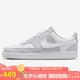 耐克NIKE男子休閑鞋 COURT VISION LO 運動鞋HM9862-002白/灰42