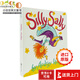 99元3件 Silly Sally 傻傻的莎莉 倒著(zhù)走的女孩 英文原版繪本 韻文與歌謠 廖采杏推薦親子共讀 兒童英語(yǔ)啟蒙圖畫(huà)故事書(shū) Audrey Wood