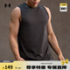 安德瑪（UNDERARMOUR）春夏Tech Vent男子訓(xùn)練運(yùn)動背心1384290 黑色001 L