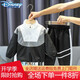 迪士尼（Disney）童裝男童套裝春秋拼色一歲寶寶衣服男孩運(yùn)動(dòng)冬裝兒童加絨兩件套3 黑色  100 身高90-100體重24-30斤