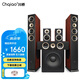 CHQIAO 5.1家庭影院音響套裝 家用HIFI音響功放組合客廳電視投影儀環(huán)繞7.1功放音箱 落地式音響支持解碼 1號 5.1音響