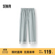 森馬（Semir）休閑褲女寬松闊腿褲顯腿長(cháng)時(shí)尚百搭2025夏季花邊褲子107425127060