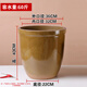 老式水缸家用儲(chǔ)水土陶花蓮?fù)ピ呼~缸造景腌菜缸發(fā)酵缸荷花缸醋醬缸 瘦高款 60斤