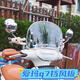 首邁愛(ài)瑪q7擋風(fēng)板電動(dòng)車(chē)風(fēng)擋裝飾用品小配件大全電瓶車(chē)復古改造配飾 擋風(fēng)板銀色