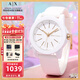 阿瑪尼（ARMANI EXCHANGE）阿瑪尼手表女士滿(mǎn)天星名表石英女表生日七夕情人節禮物送女友老婆 【硅膠表帶禮盒】AX7126