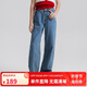 ELLE KIDS新疆棉愛(ài)心牛仔褲春季女童大童天然環(huán)保親膚舒適百搭直筒褲
