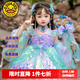 G.DUCKKIDS童裝洛麗塔公主裙女童連衣裙夏季美人魚裙子兒童蛋糕裙生日蓬蓬裙 單件裙子 110 尺碼4~5歲【100-110cm】