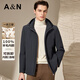 安東尼奧【輕奢&100%羊毛內膽】一衣三穿可拆內膽棉服夾克男秋休閑外套