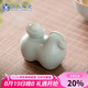 蘇氏陶瓷（SUSHI CERAMICS）汝窯開片馬到成功茶寵茶具配件平價款