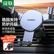 綠聯(lián)車(chē)載手機支架 導航支撐架出風(fēng)口卡扣式夾全自動(dòng)重力感應手機座 【旋轉掛鉤式尾夾】多功能 15223