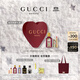 古馳（GUCCI）香水口紅禮盒綺夢(mèng)馥梔香水50ML+限定唇膏口紅208生日禮物女送女友