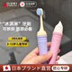 AILUKI日本兒童牙刷6到12歲換牙期3歲以上軟毛牙刷可愛(ài)折疊便攜款套裝 【SSS級軟毛護齦 折疊便攜】?jì)和浪?支裝 3支