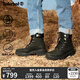 添柏嵐（Timberland）踢不爛女鞋高幫靴厚底增高休閑百搭黑色|A5NYY A5NYYW/黑色 38