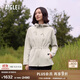 AIGLE艾高全拉鏈抓絨衣秋季POLARTEC戶(hù)外保暖鎖溫連帽女