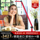 Waldmann 沃達(dá)邁 德國進(jìn)口兒童護(hù)眼臺燈小學(xué)生閱讀學(xué)習(xí)桌椅工作 防藍(lán)光LED 波爾多紅(含底座)暖白光4000K