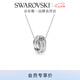 施華洛世奇（SWAROVSKI）Hyperbola項鏈女繩結(jié)吊墜輕奢小眾送女友畢業(yè)禮物女 鍍白金色5646724