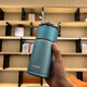 虎牌香港直郵高檔陶瓷內膽保溫杯便攜茶水分離商務(wù)水杯禮物 冰裂藍【陶瓷內膽】 300ml 16cm+7cm