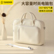 泰克森筆記本手提包適用蘋(píng)果macbook華為14英寸聯(lián)想電腦高顏值大容量女