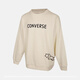 匡威（Converse）男女同款衛衣情侶款字母LOGO時(shí)尚百搭舒適休閑運動(dòng)針織套頭衫 UCH889-W70 2XL