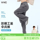 VVC成毅同款防曬褲女夏季防紫外線潮流透氣直筒休閑百搭褲子 星河灰M