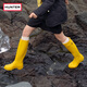 HUNTER女鞋經(jīng)典惠靈頓雨靴戶外露營雨鞋防水防滑長筒騎士靴 檸檬黃/RYL 38