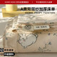 紅豆A類(lèi)雙層紗床單三件套加厚雙人被單床蓋家用裸睡床罩2.3*2.3m森田