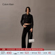 Calvin Klein小眾單肩包禮物荔枝紋包包金屬搭扣鏈條翻蓋CK女包斜挎包DH2806
