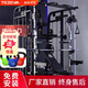 TEZEWA綜合訓練器史密斯機龍門(mén)架一體機深蹲臥推杠鈴架力量站健身器材