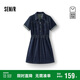 森馬（Semir）森柔牛仔|商場同款牛仔連衣裙女工裝風2025夏季短裙103325114009