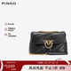 PINKO【品高】女包鏈條燕子羊皮芙枕頭包燕子飛鳥(niǎo)包斜挎包禮物