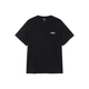 斐樂(lè )（FILA）新款純色LOGO經(jīng)典標志男女情侶T恤打底內搭短袖運動(dòng)套頭戶(hù)外上衣 黑色 M