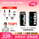 猛瑪MOMA猛犸麥克風(fēng)一拖二LARKM1無線領(lǐng)夾麥克風(fēng)小蜜蜂視頻直播麥克風(fēng)主播專用手機(jī)收音麥猛犸m1收音麥克風(fēng) 【蘋果/安卓/相機(jī)通用】單人版