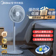 美的（Midea）電風(fēng)扇落地扇 家用風(fēng)扇落地臺(tái)式立式電風(fēng)扇宿舍臥室風(fēng)扇桌面小風(fēng)扇臺(tái)地立3用輕音節(jié)能大風(fēng)力電風(fēng)扇 【柔風(fēng)助眠】7葉勁風(fēng)落地扇