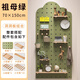 辛尚實(shí)木洞洞板置物架配件造型墻定制入戶(hù)玄關(guān)墻面裝飾收納架木質(zhì)掛板 云朵-組合套餐70x150【祖母綠】