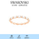 施華洛世奇（SWAROVSKI）  MATRIX 戒指 經(jīng)典閃亮輕奢飾品畢業(yè)禮物女 鍍玫瑰金色 52mm-12號 5366583