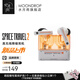 水月雨太空漫游2 高音質(zhì)真無(wú)線(xiàn)藍(lán)牙耳機(jī)6.0主動(dòng)降噪TWS通話(huà)降噪游戲 白橙
