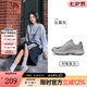 駱駝（CAMEL）【1930M】運(yùn)動(dòng)鞋子新款網(wǎng)面透氣舒適情侶休閑鞋男女同款七夕禮物 G25S852092 云霧灰 女 37