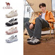 駱駝（CAMEL）【王俊凱同款】戶外登山鞋 L25M202007M 米/銀/黑(男款) 43