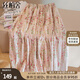 絲柏舍碎花半身裙2025夏裝新款女裝時(shí)尚茶歇風(fēng)松緊腰中長(cháng)裙