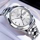 勞力士王子瑞士手表男士全自動(dòng)機械表防水商務(wù)夜光時(shí)尚十大名牌專(zhuān)用男表 本色白面款