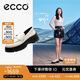 愛(ài)步（ECCO） 樂(lè)福鞋女 牛皮厚底圓頭百搭深口單鞋 蹤跡30女鞋220723 石灰色39