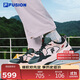 FILA FUSION斐樂官方潮牌BANK II男板鞋2025秋季新款革面休閑運動板鞋